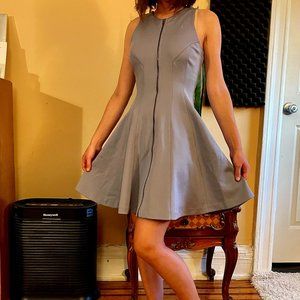 Lilac dress, bar III, full zip, size S